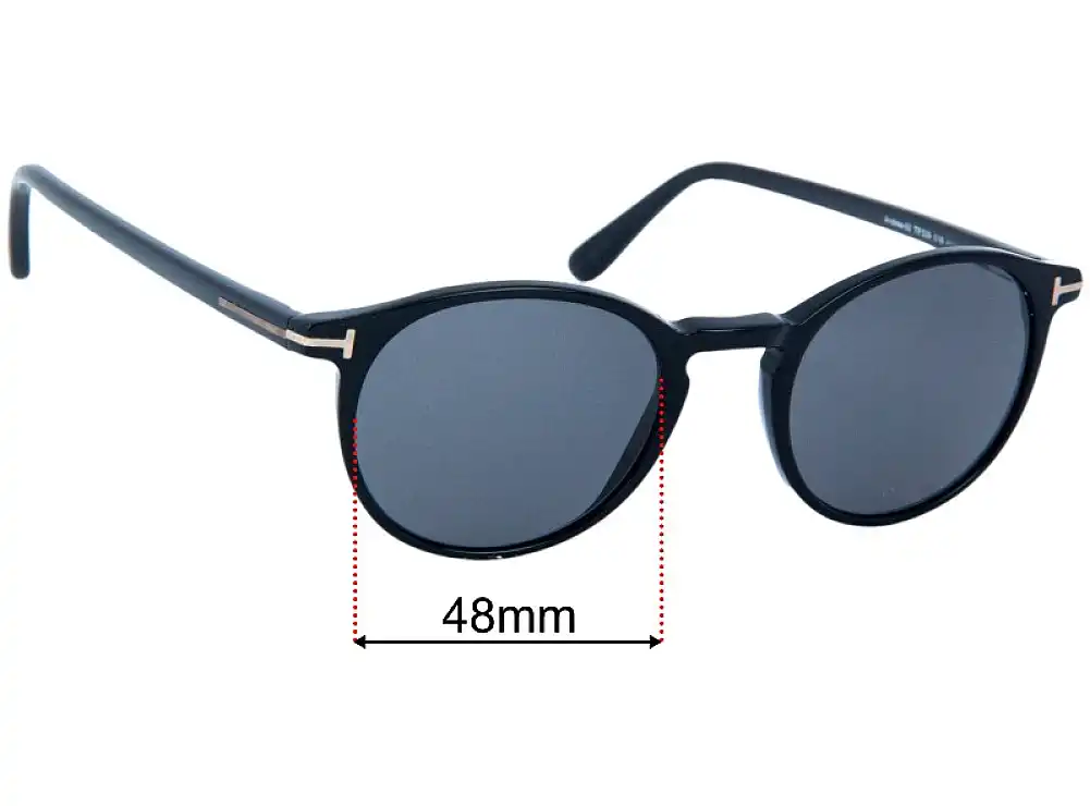 Tom Ford Andrea-02 TF539 48mm Replacement Lenses